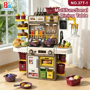 Jouets éducatifs de <span class=keywords><strong>cuisine</strong></span> pour filles, ustensiles de <span class=keywords><strong>cuisine</strong></span> de simulation, nourriture de simulation, jeux de rôle, jouets de <span class=keywords><strong>cuisine</strong></span> pour garçons et filles - Product Image 2