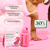 Poudre de protéines de collagène de lactosérum OEM Clear Whey, saveur fraise et pastèque, 20g de protéines, sans sucre, facile à digérer, pour la masse musculaire maigre, les cheveux, la peau et les ongles