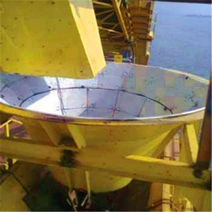 Zspe cao trọng lượng phân tử polyethylene uhmwpe mặc nhựa máng lót cho máy trộn bê tông - Product Image 2