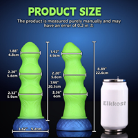 Grand plug anal en silicone avec nœud géant pour femmes et hommes, jouet sexuel en caoutchouc pour plaisir anal