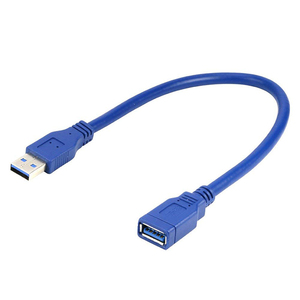 Cable USB 2.0 Macho a Hembra en Ángulo Recto de 90 Grados, Cable USB 2.0 con Transmisión de 480 Mbps - Product Image 2