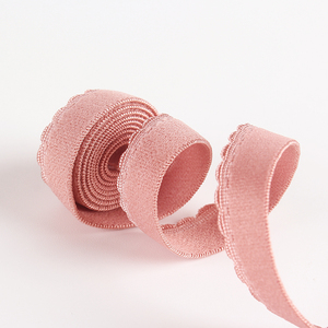 Échantillon gratuit Bande <span class=keywords><strong>élastique</strong></span> confortable en peluche douce à bord picot Bande <span class=keywords><strong>élastique</strong></span> à <span class=keywords><strong>coudre</strong></span> pour soutien-gorge et sous-vêtements - Product Image 2