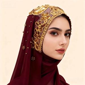 Hijab de gasa de Color sólido Premium elegante para mujeres musulmanas Bufanda de moda ligera Ropa de alta calidad para todas las estaciones - Product Image 3