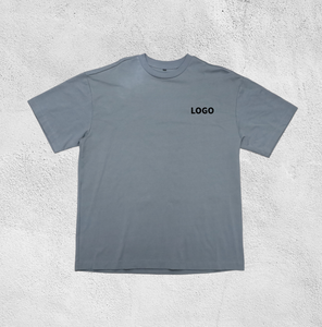 T-shirts Homme Oversize Respirants à Col Rond et Manches Courtes – Tissu Mélange Polyester/Coton 210g, Motif Sérigraphié, Option Vierge - Product Image 4