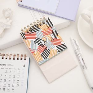 Vente chaude 2024 Mini calendrier anglais bobine de bureau planificateur personnalisé cadeau de Promotion - Product Image 3