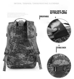 900D Oxford Waterproof Camouflage Outdoor Rucksack Mochila 45L Big Capacity Survival Hiking Back <b>Pack</b> Hunting Backpack <b>Bag</b> - Product Image 6