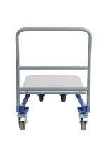 Nouveau Chariot de Manutention Industriel Robuste en Acier à Six Roues 2026 – Chariot de Supermarché et d'Entrepôt OEM, Chariot Plateforme, Chariot Empilable