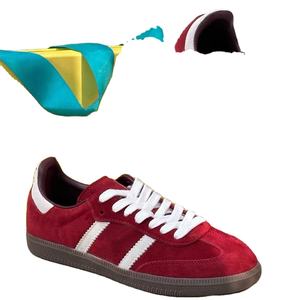 2026 New Spring Large Size Couple Anti-Slip Low-<b>top</b> Lace-up Knitted Wide Head Last Outdoor Casual Barefoot Fitness <b>Walking</b> - Product Image 3