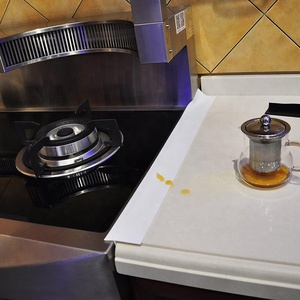 Т-образная силиконовая резина кухонная плита со счетчиком зазора крышка наполнителя маслостойкая и грязестойкая газовая плита зазор мягкая уплотнительная лента - Product Image 6