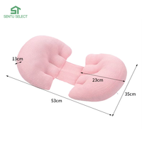 Oreiller de grossesse ergonomique et doux pour le corps entier, pour femmes enceintes, pour dormir sur le côté, soulagement du dos et des hanches