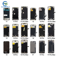 Écran LCD de téléphone portable JK Incell pour iPhone 11 12 13 17 16 Plus 15 14 Pro Max – Pièces de rechange pour assemblage d'écran LCD