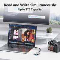 Lecteur de carte SD SYONG USB C/USB3.0 compatible avec ordinateur PC portable carte mémoire SD 4.0 appareil photo téléphone Android Mac