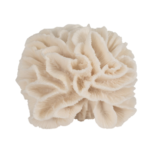Scultura in resina a forma di petalo di corallo per decorazioni domestiche, ornamento costiero, bagno, ufficio, soggiorno - Product Image 5