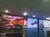 Écran d'affichage LED fixe pour intérieur, pour démonstration en direct en magasin, vidéo publicitaire haute définition pour vitrine de centre commercial