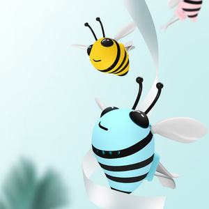 Diffuseur d'arômes pour voiture, clip de ventilation créatif en forme d'abeille, parfum pour voiture, accessoires de voiture, cadeaux, jouets - Product Image 5
