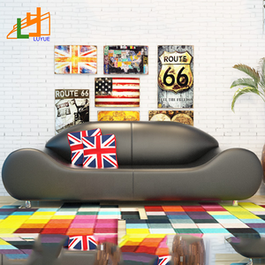 Einfache kleine Familie Stil Stoff Sofa Wohnzimmer Modern Home Sofa Sets <span class=keywords><strong>Couch</strong></span> - Product Image 2