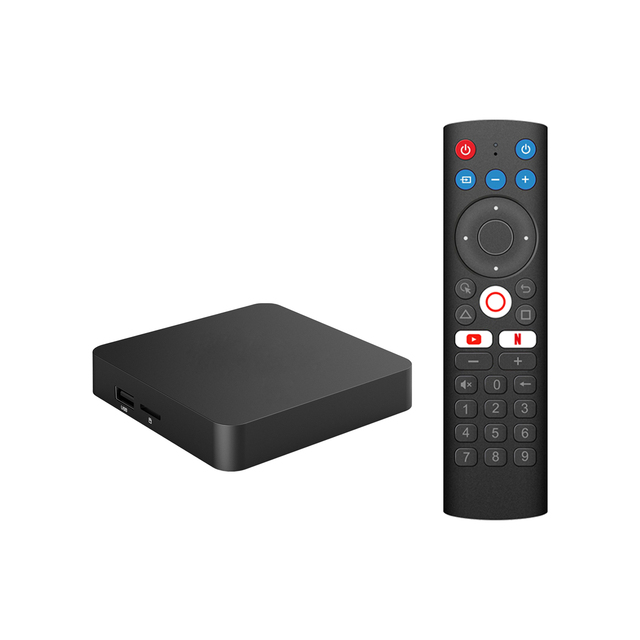 New IATV M5 Android Set Top Box Smart ATV Box Android 10 Quad Core 2GB 16GB 2.4G 5G WiFi BT5.2 4K Media Player Free OTT