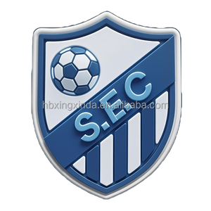 カスタムシリコーンサッカーパッチ刺繍入りチームロゴジャージー用帽子バッグ-熱転写装飾 - Product Image 2