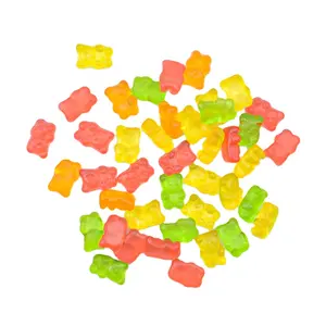 OEM Gummy Bears frutas sortidas sabor macio e mastigável doces atacado feriado doces