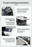 Impresora UV Plana Yinstar A3 con Cabezal I3200 U1 Todo en Uno para Bolígrafos, Cerámica, Acrílico, Vidrio y Metal