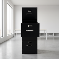 Armoire de classement mobile moderne en acier à 4 tiroirs avec serrure pour la maison, le bureau et l'école