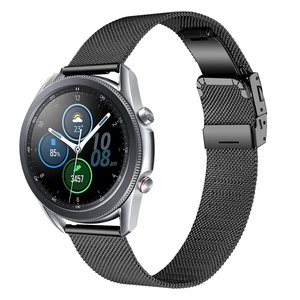 Correa para Samsung Galaxy <span class=keywords><strong>Watch</strong></span> 4 Classic 46mm <span class=keywords><strong>42mm</strong></span> Gear S3 Band 20mm 22mm Pulsera magnética <span class=keywords><strong>Huawei</strong></span> <span class=keywords><strong>GT</strong></span>/GT2/2E/Pro Active <span class=keywords><strong>2</strong></span> 40/44M - Product Image 1