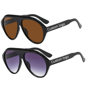 <span class=keywords><strong>2026</strong></span> クラシック オーバーサイズ 70年代 ヴィンテージ プラスチック ビッグフレーム サングラス カスタムロゴ メンズ レディース トレンドサングラス - Product Image 5