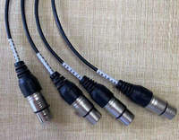 Câble adaptateur Ethernet RJ45 vers XLR 4 canaux, câble multipaire tressé de 5 m pour utilisation sur scène audio de guitare