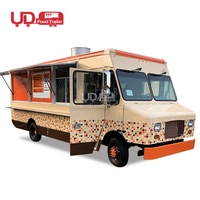 UD Custom Coffee Bar Elektrischer Lebensmittel wagen Voll ausgestattete mobile Küche Pizza Tacos Truck Full Track Food Truck