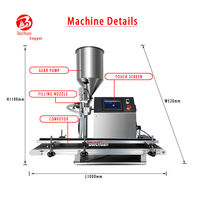 Bouteille semi-automatique Durable Production de masse Distributeur de parfum d'huile essentielle Machine de remplissage Liquide 1-100ml