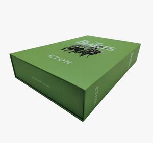 Boîte magnétique personnalisée en forme de livre, écologique, avec doublure pour l'emballage de vêtements, taille personnalisée, impression de logo, gaufrage, vente en gros - Product Image 1