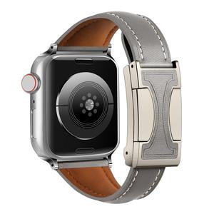 <span class=keywords><strong>Cinturino</strong></span> in <span class=keywords><strong>pelle</strong></span> con fibbia magnetica per <span class=keywords><strong>apple</strong></span> <span class=keywords><strong>watch</strong></span> series 10 9 8 7 6 5 4 SE <span class=keywords><strong>cinturino</strong></span> in vera <span class=keywords><strong>pelle</strong></span> - Product Image 6