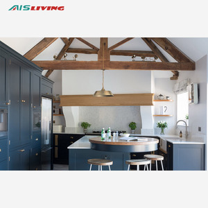 Fabricants chinois, prix d'usine, Designs modernes complets, Pvc/laque, meubles d'île de cuisine, Shaker, ensemble d'armoires de cuisine - Product Image 5