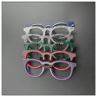 Feuille d'acétate de cellulose Bridgevia FMT1H001 violet-noir mélangé 1600x700x2.5mm pour la découpe et la fabrication de montures de lunettes optiques tendance