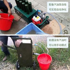 Purificador de Agua Portátil para Exteriores 1600 GPD, Operación Manual PF115A, Herramienta de Supervivencia para Rescate de Emergencia - Product Image 2