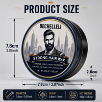 Kit de produits coiffants pour cheveux bouclés, cire coiffante hydratante, nourrissante et conditionnante, vegan et bio, tenue forte, pour salon de coiffure OEM