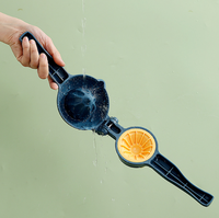 Terlaris Juicer buah tekan Manual multifungsi Juicer kualitas Premium PP Lemon pemeras perasan peralatan dapur pembuat jus sayuran Mini