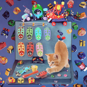 Brosse à dents électrique <span class=keywords><strong>pour</strong></span> chats Miniature Bug Jumping Electronic Mouse Bug Fighting Mechanical Competition Entertainment - Product Image 2