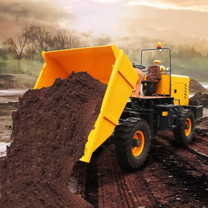 Hengwang Mini Diesel Engine <strong>Wheel</strong> Loader HWFCY-30 HWFCY-50 Wheeled <strong>Power</strong> <strong>Barrow</strong> Changchai Core Components Mini Loader - Product Image 4