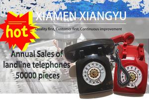 <span class=keywords><strong>Teléfono</strong></span> con Dial giratorio Retro, <span class=keywords><strong>teléfono</strong></span> fijo <span class=keywords><strong>de</strong></span> latón antiguo, Android, personalización gratuita - Product Image 6