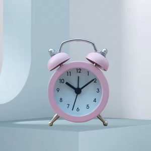 Cute 1.5-inch Student Metal Small Alarm <b>Clock</b> Children's <b>Bedside</b> Mini <b>Clock</b> - Product Image 4