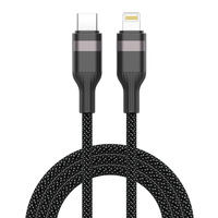 Cable USB-C a USB-C de Aleación de Aluminio con Carga Rápida Magnética de 60W para Teléfonos Móviles y Bancos de Energía