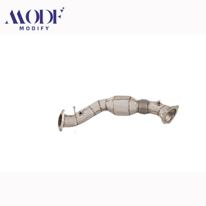 Downpipe ad alte prestazioni per Land Rover Evoque <span class=keywords><strong>Discovery</strong></span> <span class=keywords><strong>Sport</strong></span> 2.0T, tubo di scarico anteriore, aggiornamento a montaggio diretto, prodotto in Cina - Product Image 5