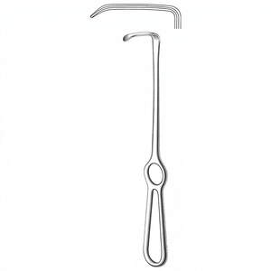 เครื่องมือผ่าตัดแบบ Langenbeck Retractor ขนาด 21 ซม. / 8-1/4 นิ้ว พร้อมใบมีดขนาด 40 x 11 มม. สำหรับการดึงเนื้อเยื่ออย่างแม่นยำและปรับปรุงประสิทธิภาพ - Product Image 1
