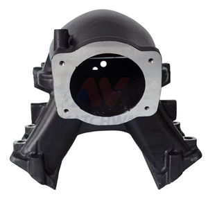 MATCHWAY Black Aluminum <span class=keywords><strong>LS</strong></span> Lo-Ram EFI Intake Manifold untuk Mesin GM Chevy LS3/L92 dengan Kit Rel Bahan Bakar - Product Image 5
