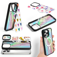 Funda Magnética 3 en 1 Desmontable Personalizada para iPhone 18 17 16 15 14, Carcasa Transparente de PC con Impresión Personalizada