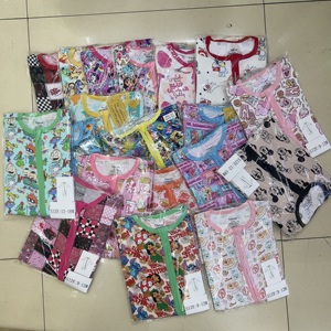 Groothandel Direct Verzendklaar Bamboe Pyjama Romper Mystery Box Willekeurig Bedrukt Baby Bamboe Rits Blind Box Unisex 200-220gsm Lente - Product Image 1
