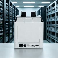 Contadores de billetes con doble sensor CIS, clasificador de billetes, máquina contadora de dinero con detección de valor mixto