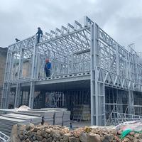 Cadre Maison Kit Construction Kit Préfabriqué Structure en Acier Léger Métal avec CE Acier Léger Norme Européenne Moderne Villa 2021