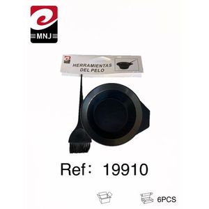 MNJ Hair Dye Bowl With Brush Set 6Pcs For Hair Coloring Tools - Product Image 2